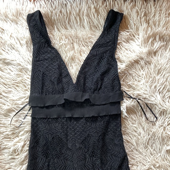 Lulus black lace dress size XS  - NWOT - Picture 2 of 11